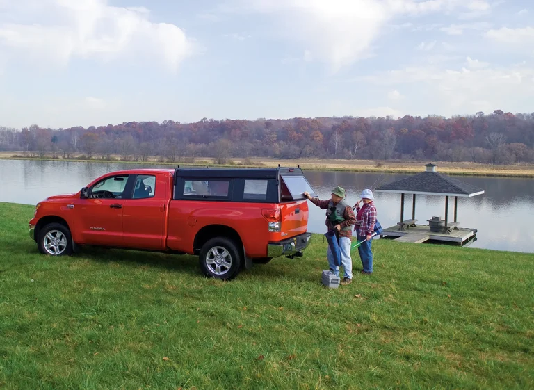 Are Classic Aluminum 2008 Toyota Tundra Red Lifestyle 01