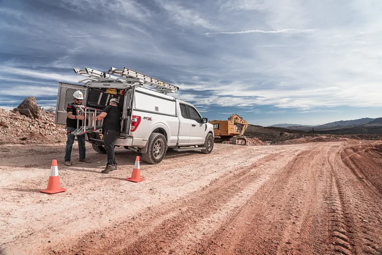 Sema 2023 Are Dcu Max White Ford 150 7r40511 3